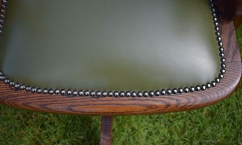 ANTIQUE SWIVEL DESK CHAIR - ADDITIONAL PHOTO 14