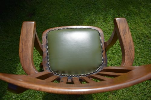 ANTIQUE SWIVEL DESK CHAIR - ADDITIONAL PHOTO 15