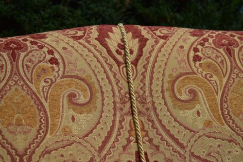 ANTIQUE ARTS CRAFTS MOVEMENT INLAID SOFA COUCH CIRCA 1890 - ADDITIONAL PHOTO 6