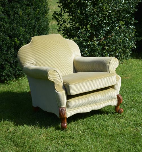 ANTIQUE BERGERE ARM CHAIR - ADDITIONAL PHOTO 2