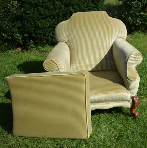 ANTIQUE BERGERE ARM CHAIR - ADDITIONAL PHOTO 13