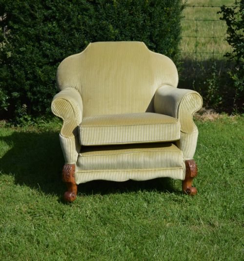 ANTIQUE BERGERE ARM CHAIR - ADDITIONAL PHOTO 14