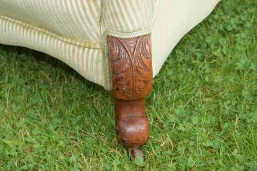 ANTIQUE SOFA COUCH BERGERE STYLE - ADDITIONAL PHOTO 4