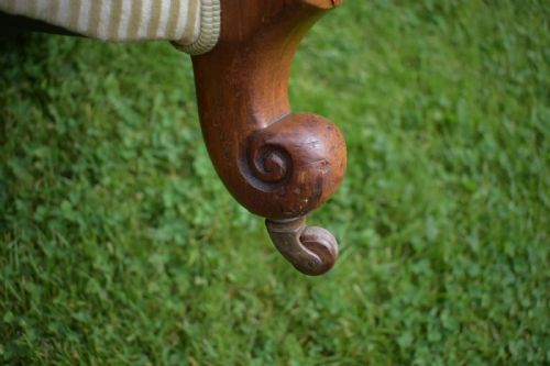 ANTIQUE SOFA COUCH BERGERE STYLE - ADDITIONAL PHOTO 7