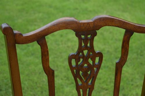 ANTIQUE ENGLISH EDWARDIAN PAIR OF ARM CHAIRS CIRCA 1910 - ADDITIONAL PHOTO 16