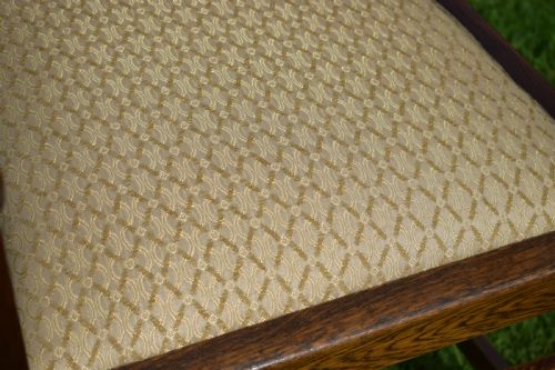 ANTIQUE ARTS CRAFTS ARM CHAIR - ADDITIONAL PHOTO 6