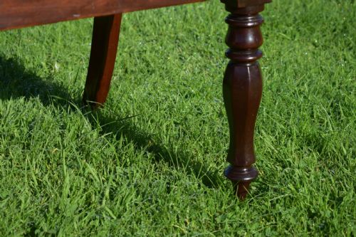 ANTIQUE ENGLISH EARLY VICTORIAN SIDE CHAIR CIRCA 1850 - ADDITIONAL PHOTO 9
