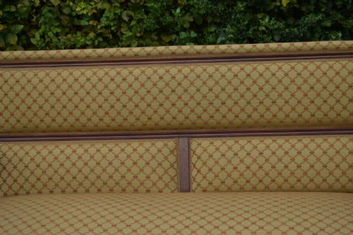 ANTIQUE FRENCH WALNUT UPHOLSTERED COUCHSOFA CIRCA 1880'S - ADDITIONAL PHOTO 20