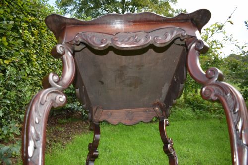 ANTIQUE ENGLISH VICTORIAN OCCASIONAL TABLE - ADDITIONAL PHOTO 13