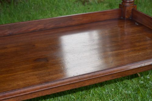 ANTIQUE ENGLISH WILLIAM IV BUFFET STAND - ADDITIONAL PHOTO 5