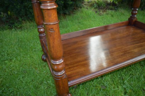 ANTIQUE ENGLISH WILLIAM IV BUFFET STAND - ADDITIONAL PHOTO 9