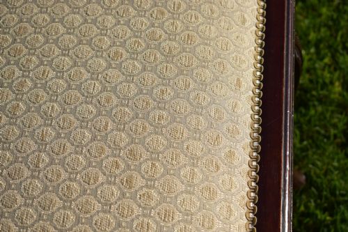 ANTIQUE ENGLISH VICTORIAN COUCH WINDOW SEAT - ADDITIONAL PHOTO 12