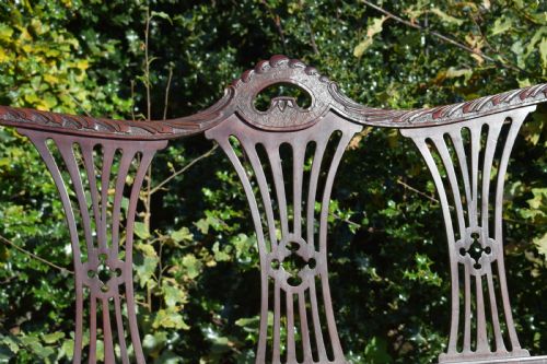 ANTIQUE ENGLISH VICTORIAN COUCH WINDOW SEAT - ADDITIONAL PHOTO 15