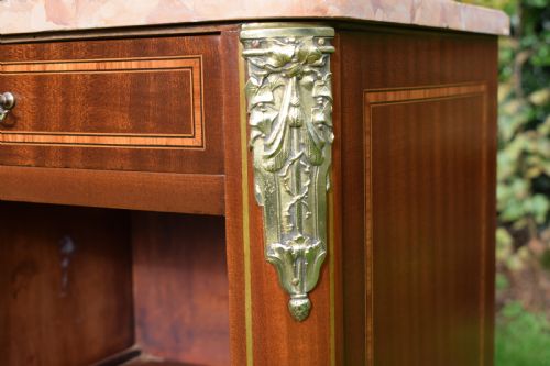 ANTIQUE BEDSIDE CABINET - ADDITIONAL PHOTO 14