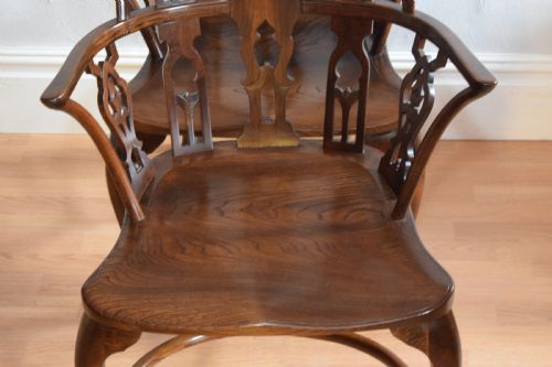 EARLY 20TH CENTURY PAIR OF GOTHIC CHAIRS - ADDITIONAL PHOTO 18
