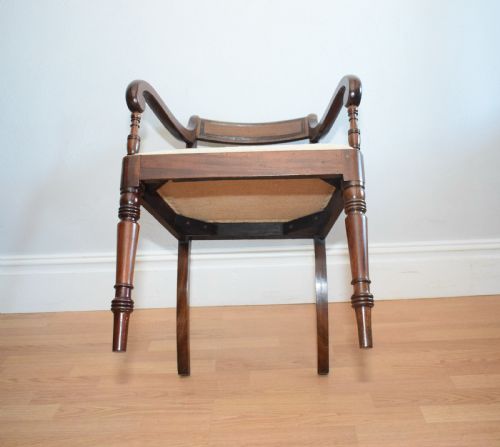 ANTIQUE PAIR OF REGENCY ARM CHAIRS - ADDITIONAL PHOTO 13