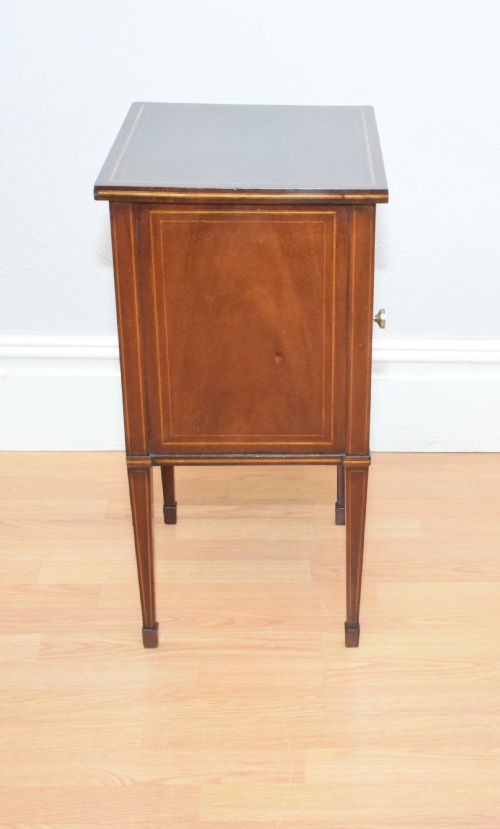 ANTIQUE EDWARDIAN BEDSIDE CUPBOARD - ADDITIONAL PHOTO 2
