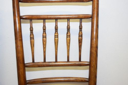 EARLY 20TH CENTURY SET OF 6 SPINDLE BACK CHAIRS - ADDITIONAL PHOTO 15