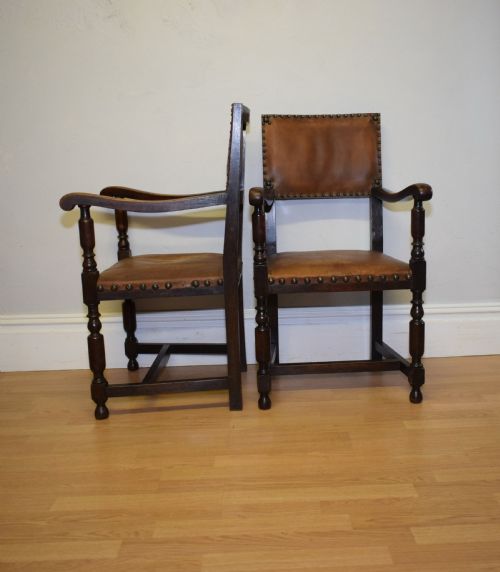ANTIQUE VICTORIAN SET OF 6 DINING CHAIRS - ADDITIONAL PHOTO 9