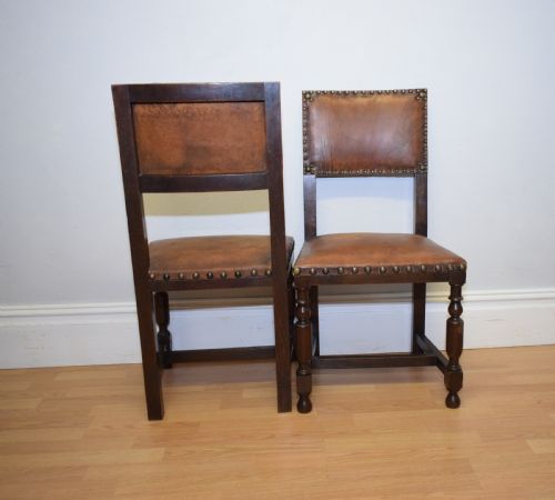 ANTIQUE VICTORIAN SET OF 6 DINING CHAIRS - ADDITIONAL PHOTO 14