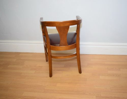 EARLY 20TH CENTURY DESK CHAIR - ADDITIONAL PHOTO 3
