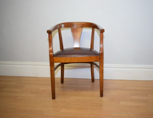 EARLY 20TH CENTURY DESK CHAIR - ADDITIONAL PHOTO 8