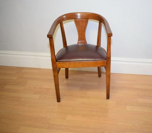 EARLY 20TH CENTURY DESK CHAIR - ADDITIONAL PHOTO 9