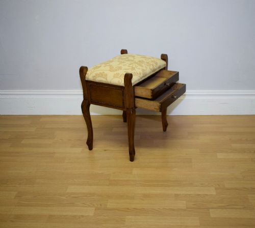 ANTIQUE PIANO STOOL - ADDITIONAL PHOTO 3