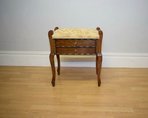 ANTIQUE PIANO STOOL - ADDITIONAL PHOTO 9