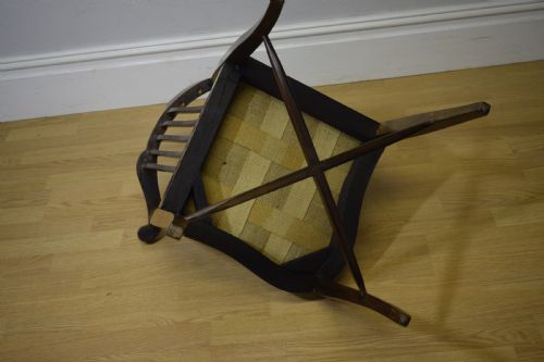 ANTIQUE LATE VICTORIAN CORNER CHAIR - ADDITIONAL PHOTO 12