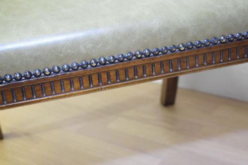 ANTIQUE VICTORIAN LIBRARY ARMCHAIR - ADDITIONAL PHOTO 12