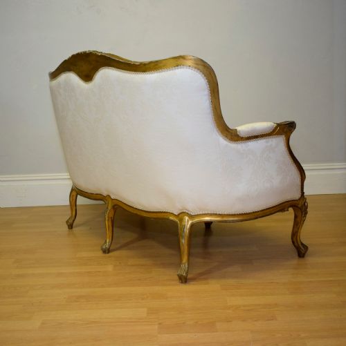 ANTIQUE FRENCH LOUIS XVI COUCH - ADDITIONAL PHOTO 12