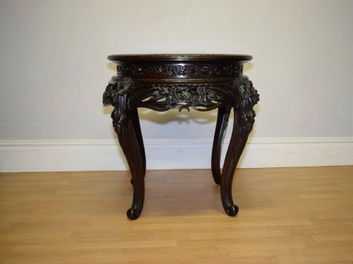 ANTIQUE CHINESE CENTER TABLE - ADDITIONAL PHOTO 1