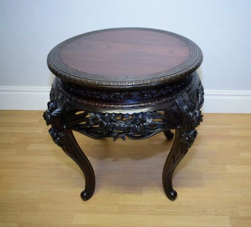 ANTIQUE CHINESE CENTER TABLE - ADDITIONAL PHOTO 4