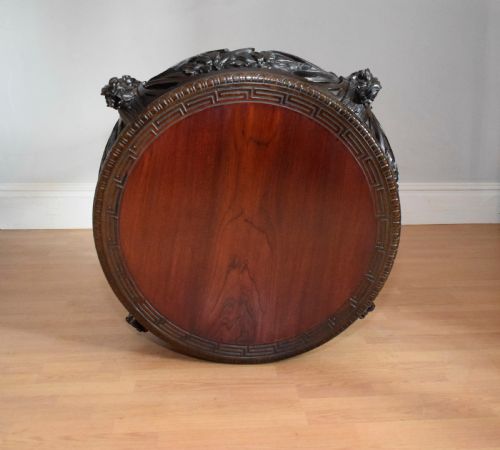 ANTIQUE CHINESE CENTER TABLE - ADDITIONAL PHOTO 18