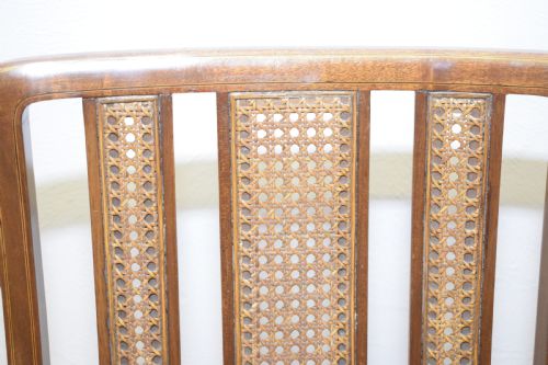 ANTIQUE EDWARDIAN INLAID ARMCHAIR - ADDITIONAL PHOTO 10