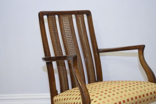 ANTIQUE EDWARDIAN INLAID ARMCHAIR - ADDITIONAL PHOTO 14
