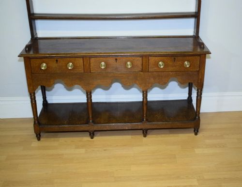 ANTIQUE WELSH DRESSER AND RACK GEORGIAN - ADDITIONAL PHOTO 5