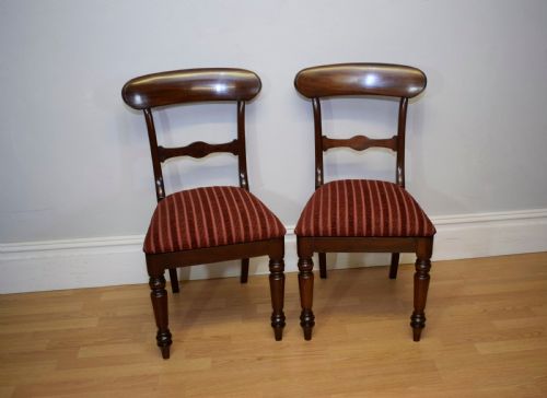 ANTIQUE VICTORIAN PAIR OF CHAIRS - ADDITIONAL PHOTO 2