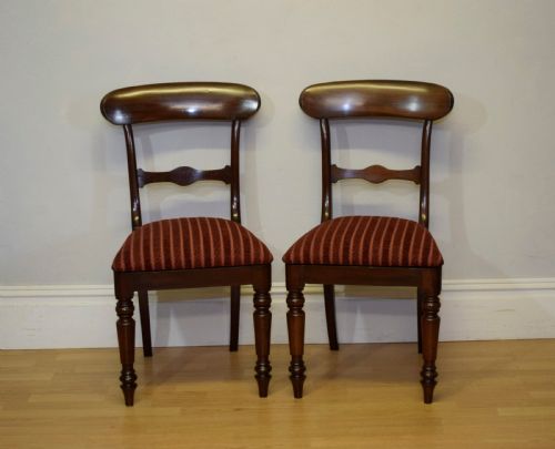 ANTIQUE VICTORIAN PAIR OF CHAIRS - ADDITIONAL PHOTO 3