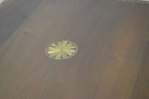 ANTIQUE INLAID OCCASIONAL TABLE - ADDITIONAL PHOTO 11