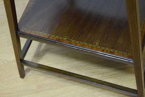 ANTIQUE INLAID OCCASIONAL TABLE - ADDITIONAL PHOTO 13