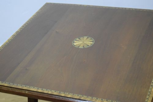 ANTIQUE INLAID OCCASIONAL TABLE - ADDITIONAL PHOTO 14