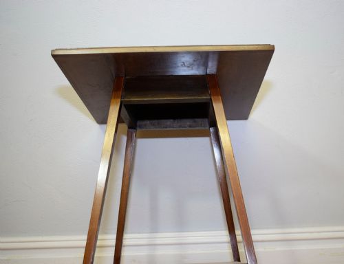 ANTIQUE INLAID OCCASIONAL TABLE - ADDITIONAL PHOTO 19
