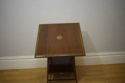 ANTIQUE INLAID OCCASIONAL TABLE - ADDITIONAL PHOTO 22