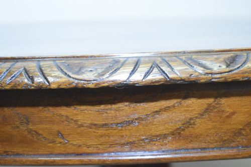 ANTIQUE OAK DINING TABLE - ADDITIONAL PHOTO 9
