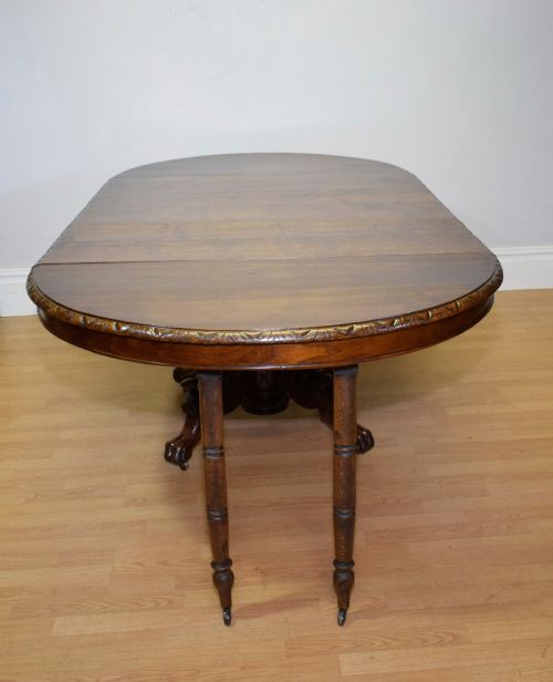 ANTIQUE OAK DINING TABLE - ADDITIONAL PHOTO 20