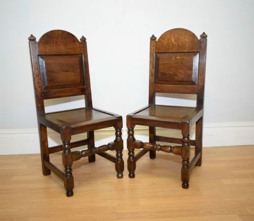 ANTIQUE SET OF 10 DINING CHAIRS - ADDITIONAL PHOTO 10