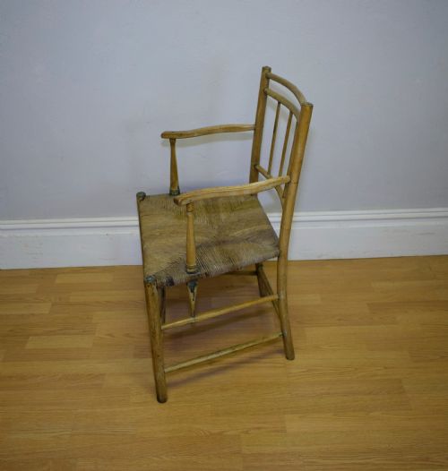 ANTIQUE 18TH CENTURY SUSSEX ARMCHAIR - ADDITIONAL PHOTO 11