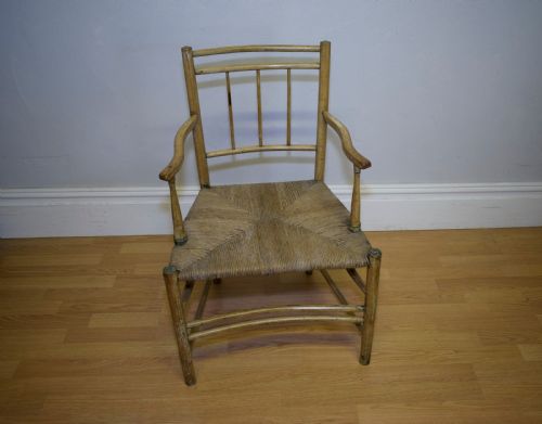 ANTIQUE 18TH CENTURY SUSSEX ARMCHAIR - ADDITIONAL PHOTO 12